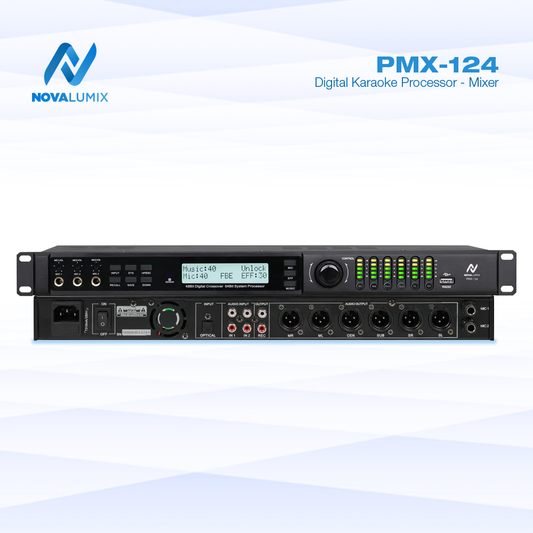 PMX-124 Digital Karaoke Processor - Mixer | NovaLumix | Must Have