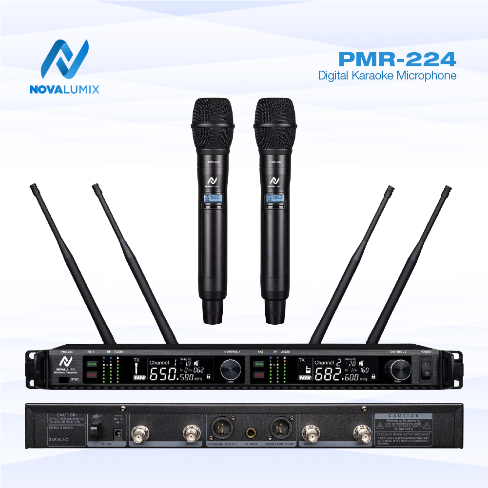 PMR-224 Digital Karaoke Microphone| NovaLumix | Best In Class